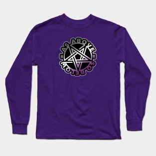 Equality Above & Below - ACE PRIDE - dark Long Sleeve T-Shirt